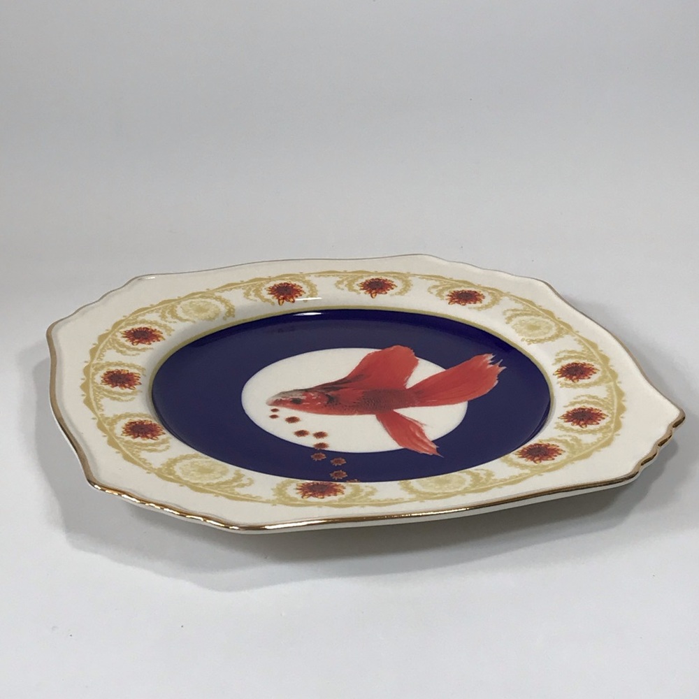 Anthropologie Nature Table Lou Rota Goldfish Plate - Picture 2 of 5